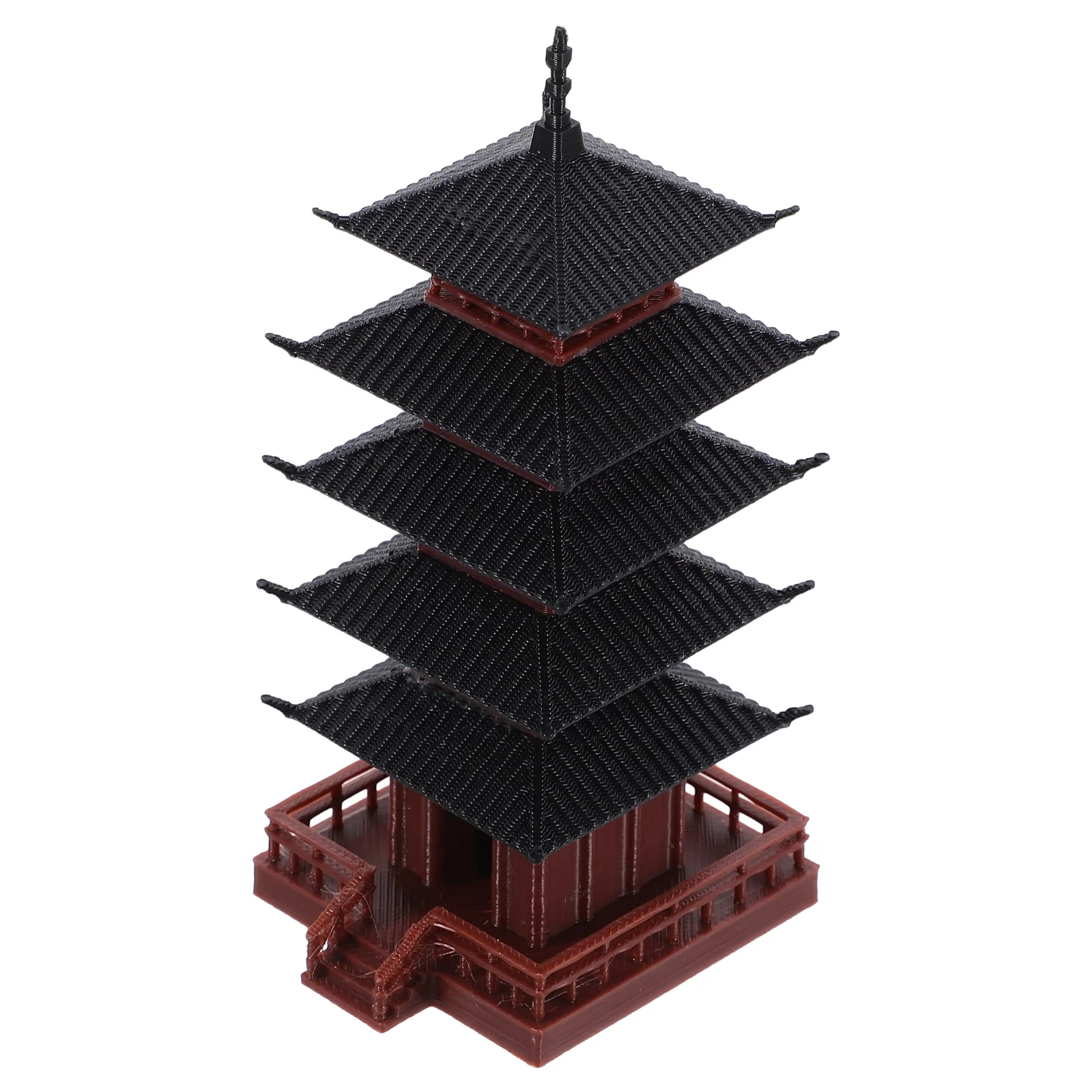 

Ancient Pagoda Water and Land Tank Terrarium Vintage Decor Office Decoration Decorate