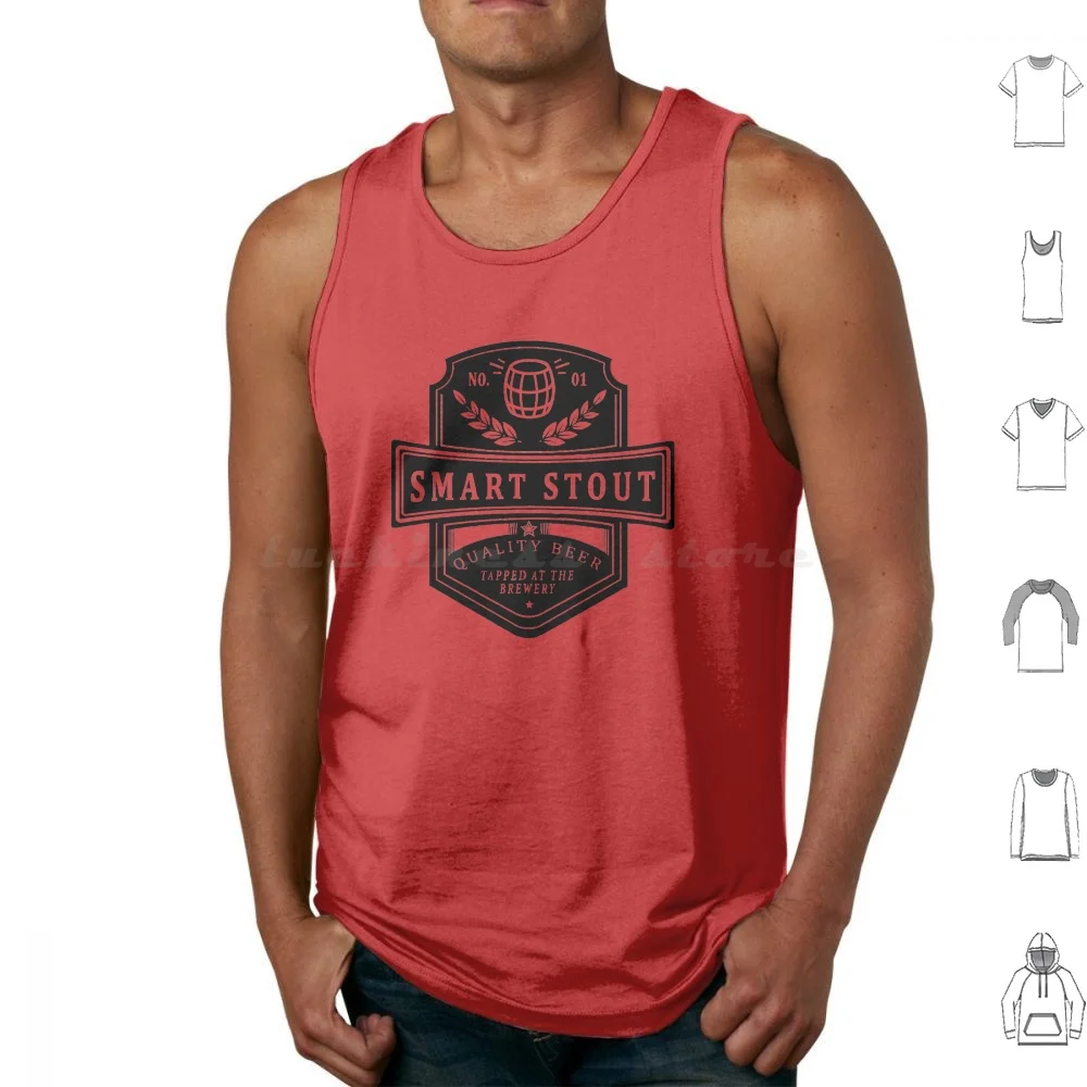 Deep Rock Galactic Smart Stout Logo Graphic Fan Art Tank Tops Vest Sleeveless Smart Stout Drg The Abyss Bar Deep Galactic