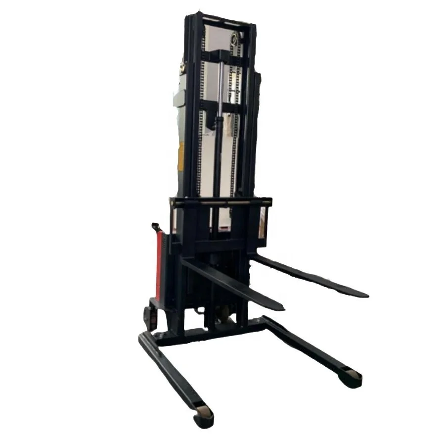 Wide Support Leg Straddle Leg 1-1.5 Ton Electric Stacker
