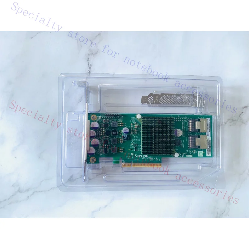 A+ FOR Supermicro 9207-8I PCIe 3.0 6Gbps SAS HBA FW:LSI P20 IT Mode ZFS FreeNAS unRAID