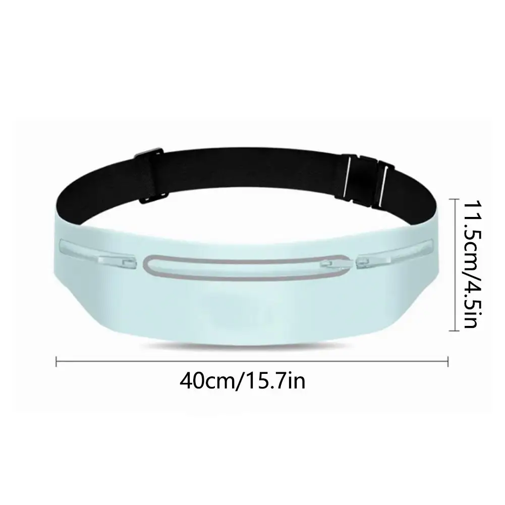 مقاوم للماء تشغيل الخصر حزمة حزام قابل للضبط الرجال النساء سليم تشغيل أكياس المحمولة خارج الركض رياضة الرياضة الهاتف الخليوي الحقيبة #6