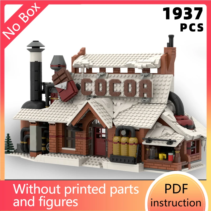 

christmas theme holiday season house bricks santa xmas noel cottage blocks natale cabin winter village church moc building setCh