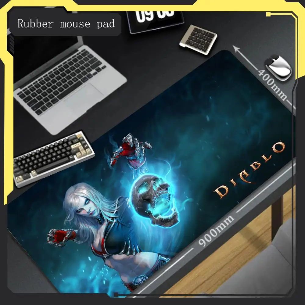 

High definition printing Diablo Mouse Pad electronic game mousepad with non slip and wear-resistant suitable for desktop laptops