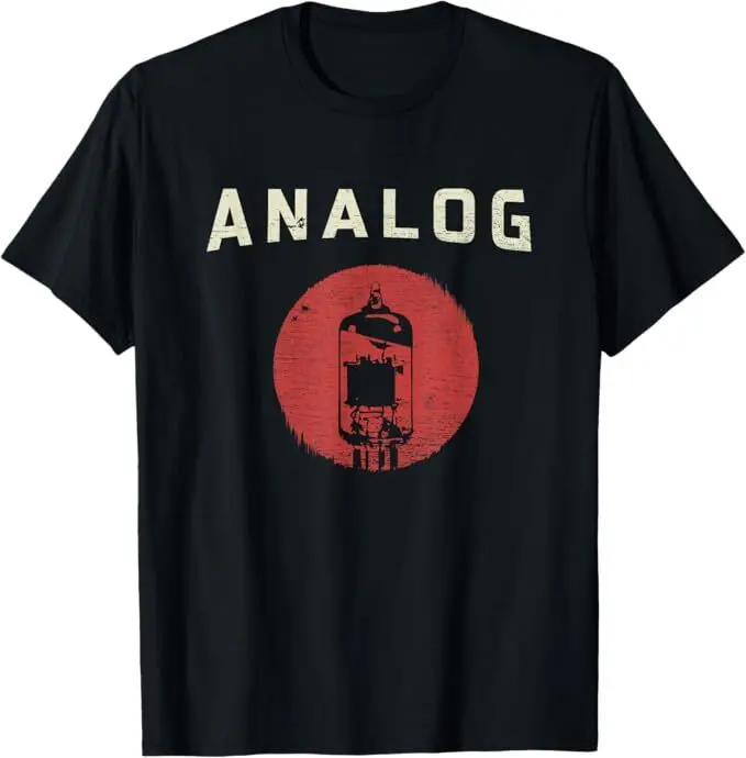 

Retro 80s 90s analog vibe tube amp style tee
