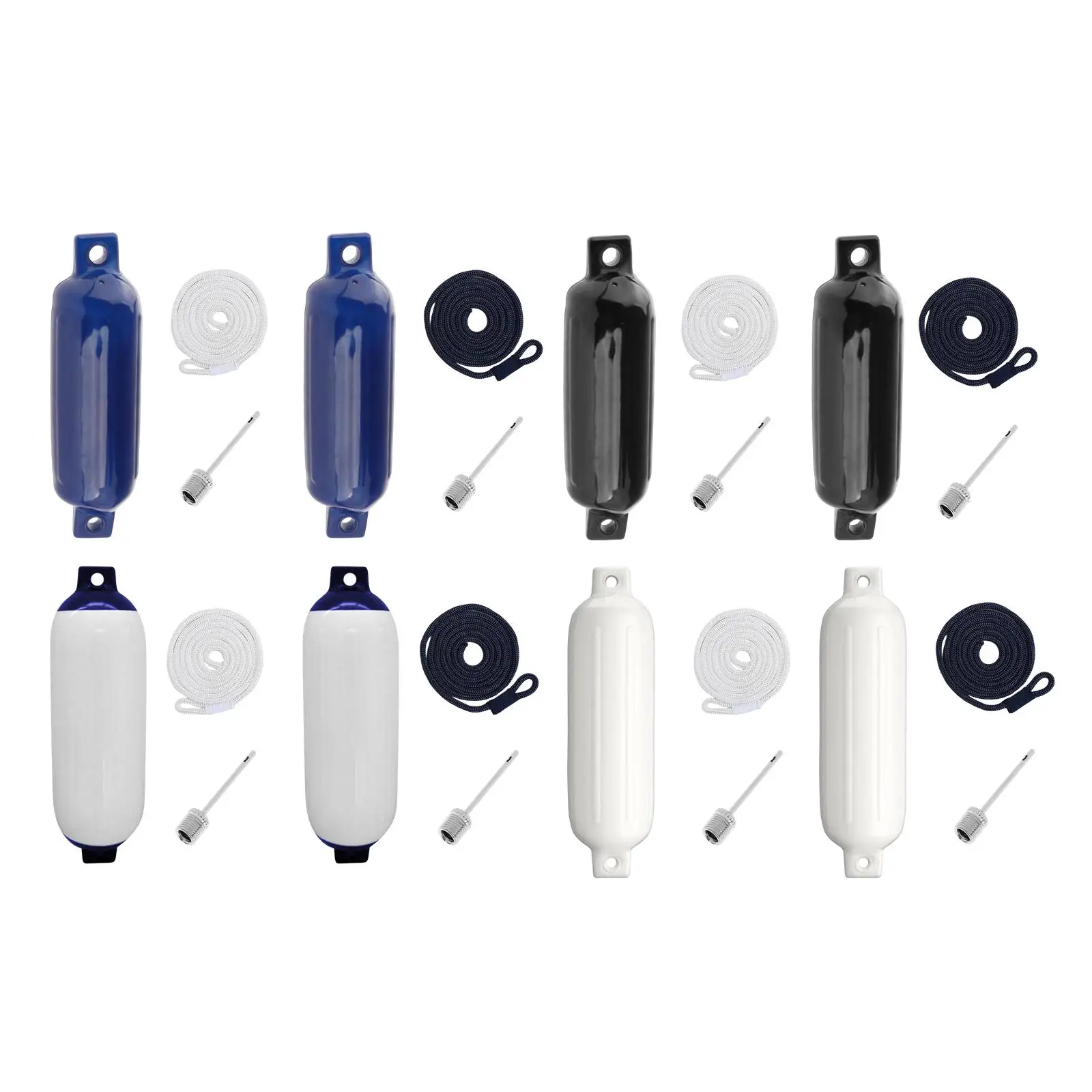 Boat Fender Protector Round Mooring Buoy Dock Bumper Anchor Buoy Float for Boat Dock Small Boat Row Boats Yacht Sailboats