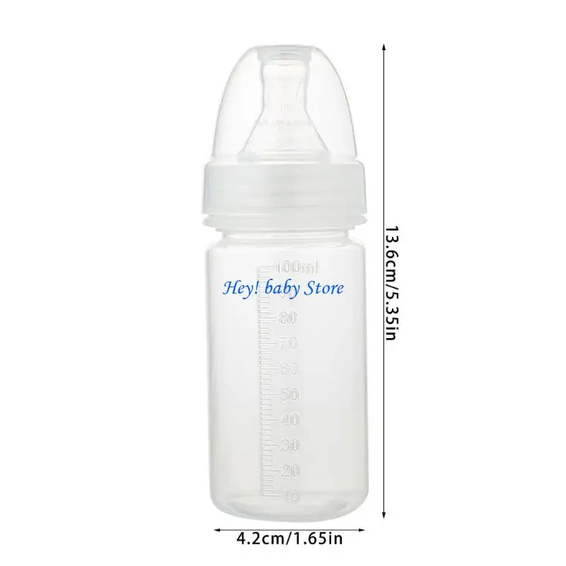 Q1FE Single Используйте детскую бутылку 100 мл емкости PP Lightweight для легкой обработки