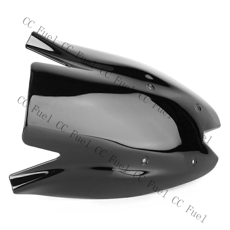 C+ ABS Motor Windshield Wind screen Upper Fairing for KAWASAKI Z1000 10 - 13 Black