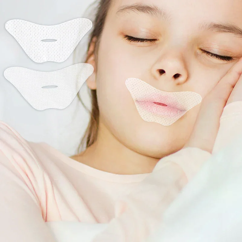 30Pcs For Adult Night Sleep Anti-Snoring Stickers Lip Nose Breathing Improving Patch Mouth Correction Sticker Tape