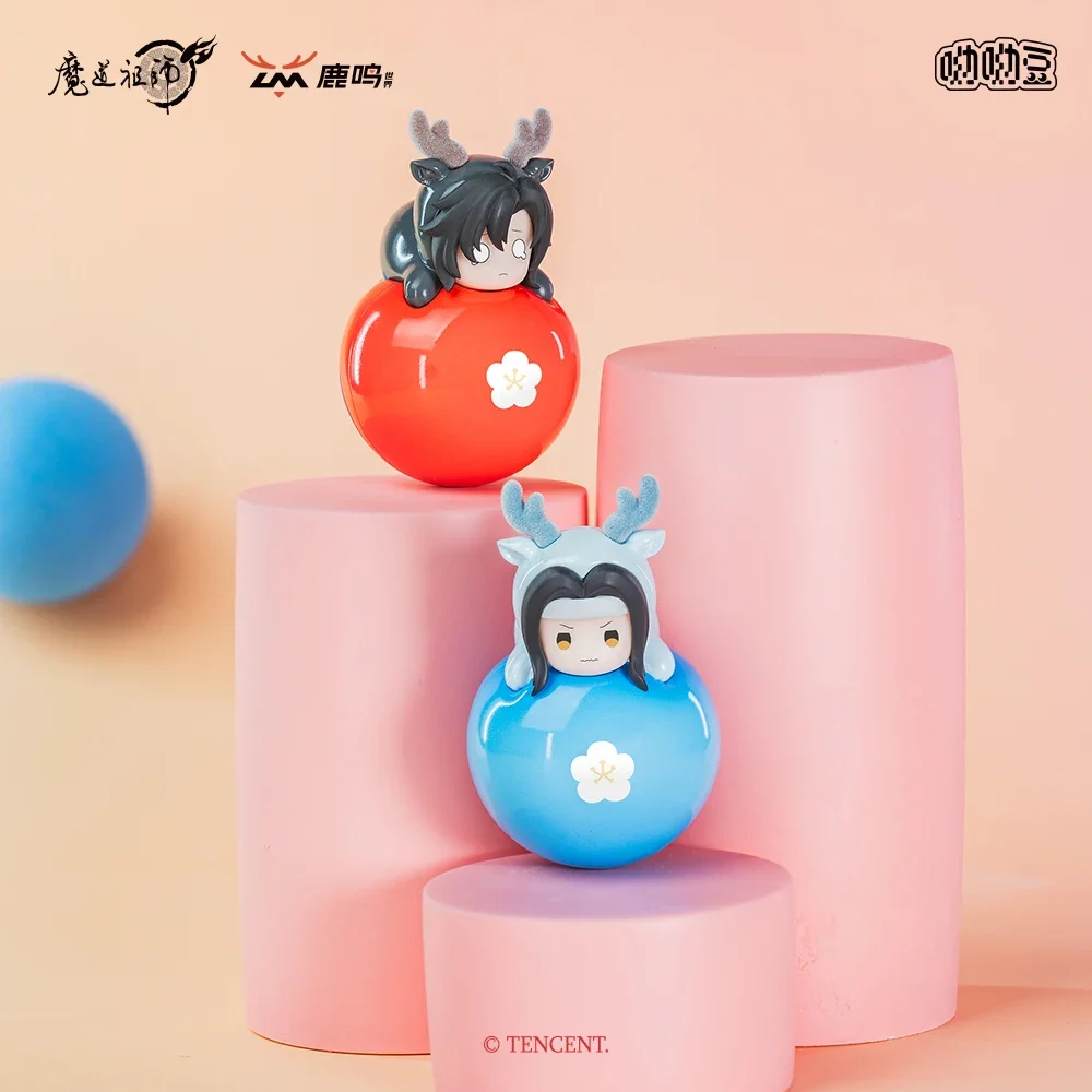 Official Anime Mo Dao Zu Shi MDZS Cute Papa Tumbler Series Lan Wang Ji Wei Wu Xian Cosplay Mystery Box Collection Fans Gift