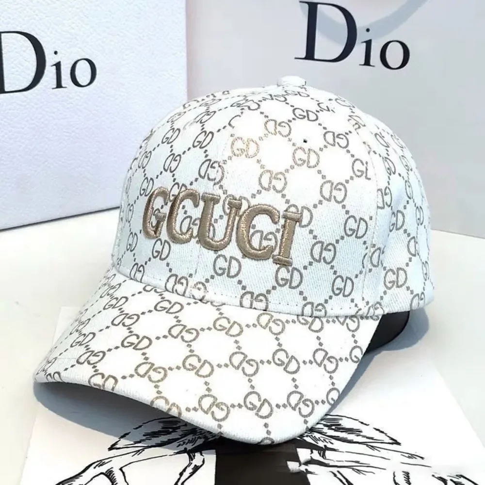 Moda Donna Uomo Berretto da baseball Ricamo Lettera Studente Sport Cappellini parasole