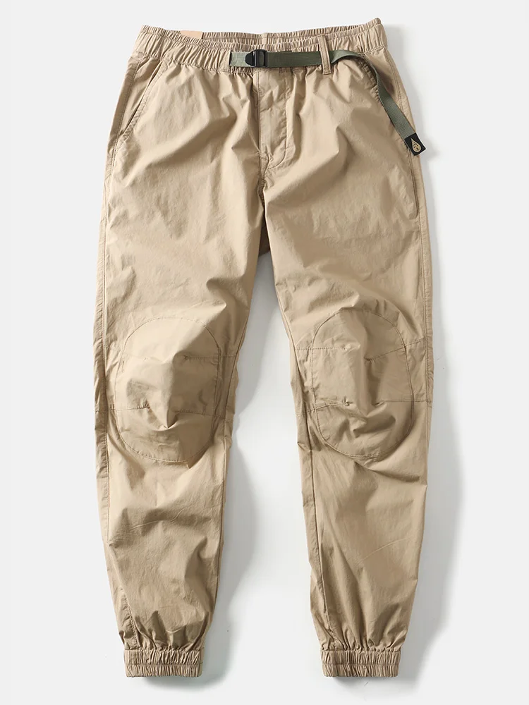 

American Retro Thin Summer Men's Casual Loose Leggings Qui Dry Outdoor Workwear Pants Breathable Long Pants Youth Sle