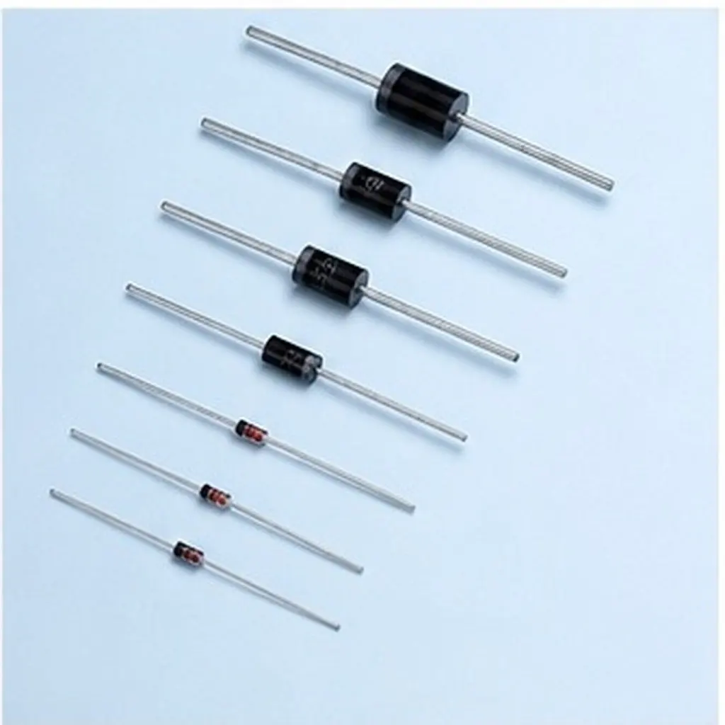 100Pcs Through Hole Diode Assorted Kit Rectifier Diodes for DIY Electronics Repair Experiment 1n4148 1n4007 1n5819 1n5399 Fr107