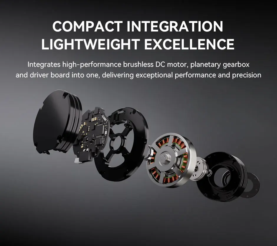 Cubemars AK60-6 V3.0 24V High Torque Robot Joint Actuator Modul Motor Factory Direct Cycloidal Drive für Exoskelettroboter