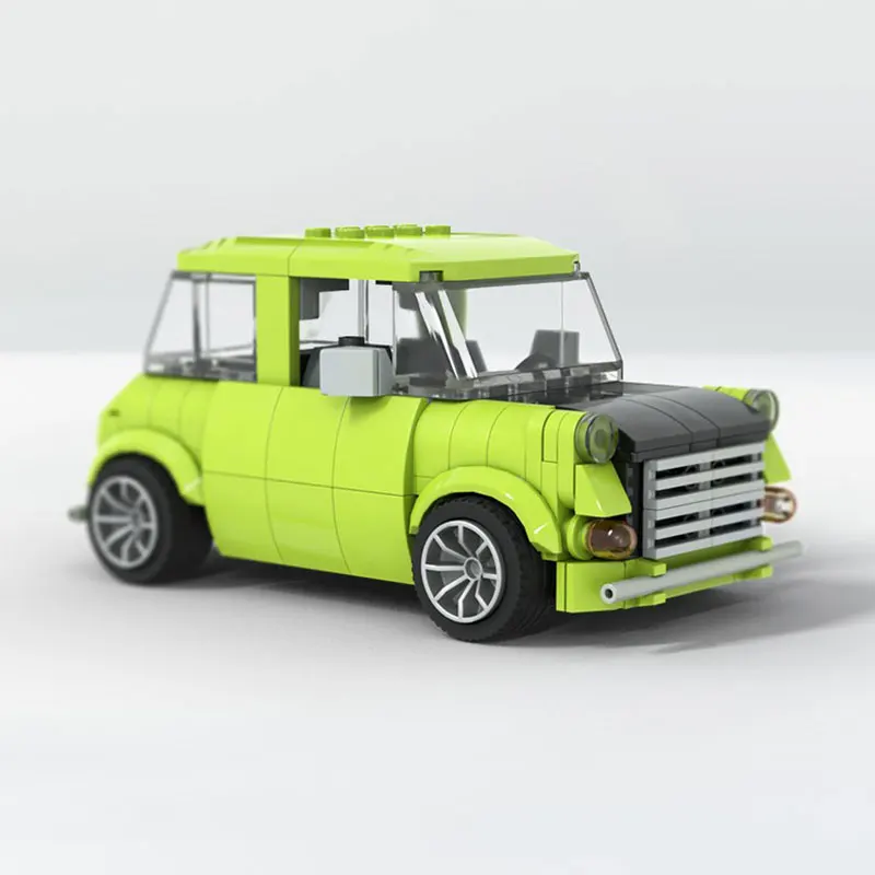 Giocattolo da costruzione in piccole particelle da 272 pezzi, versione mini del signor. Auto, modello di auto per ragazzi e ragazze, modello fai da te, regalo decorativo.