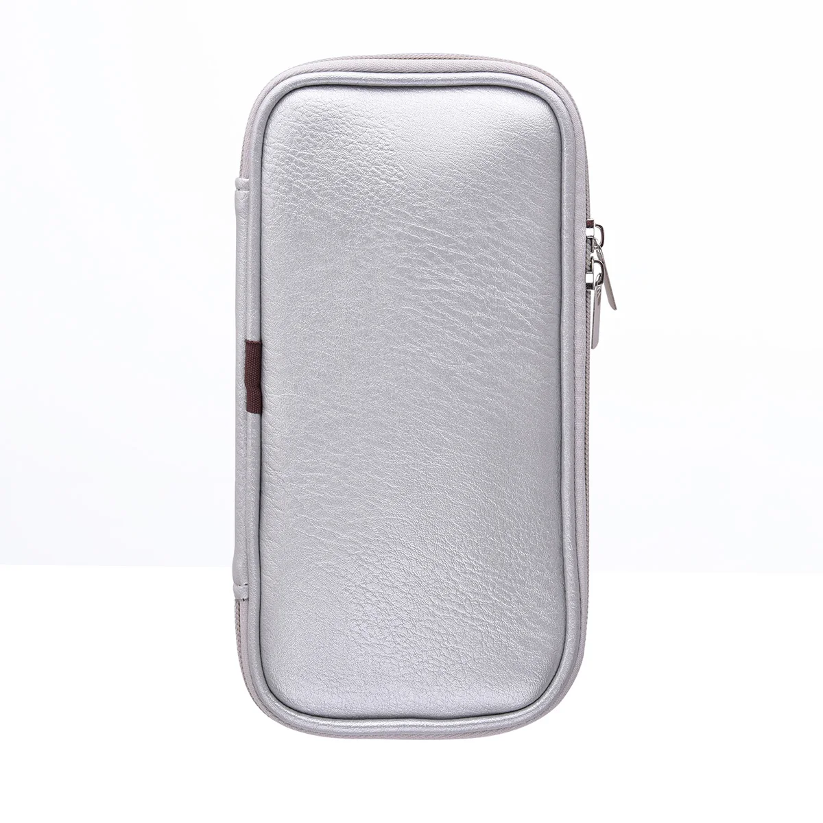 

Makeup Brush Bag Organizer Travel Holder Portable Pouch Woman PU Lightweight Durable Spacious Storage For Brushes Eyeliners