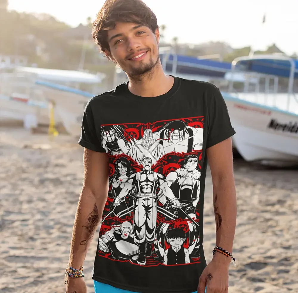 Fullmetal Alchemist Elric frères T-shirt fraternité Alphonse chemise toutes tailles