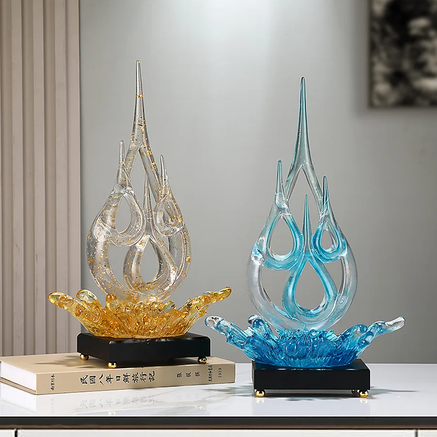 PYH modern drop craftsmanship ornament creative entrance decoration handicrafts housewarming opening gift
