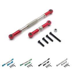 WPL C14 C24 B14 B24 B16 B36 MN D90 MN99S Metal Adjustable Steering Link Servo Link Rod Steering Linkage RC Car Upgrade Parts