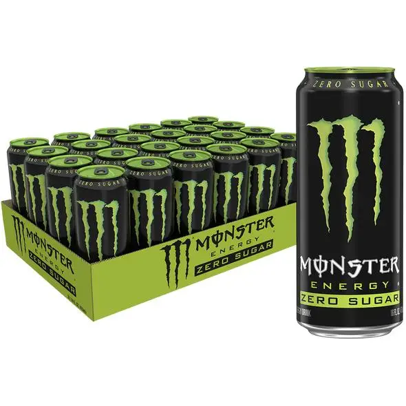 Caja 24 Monster Energy Zero Sugar 500ml