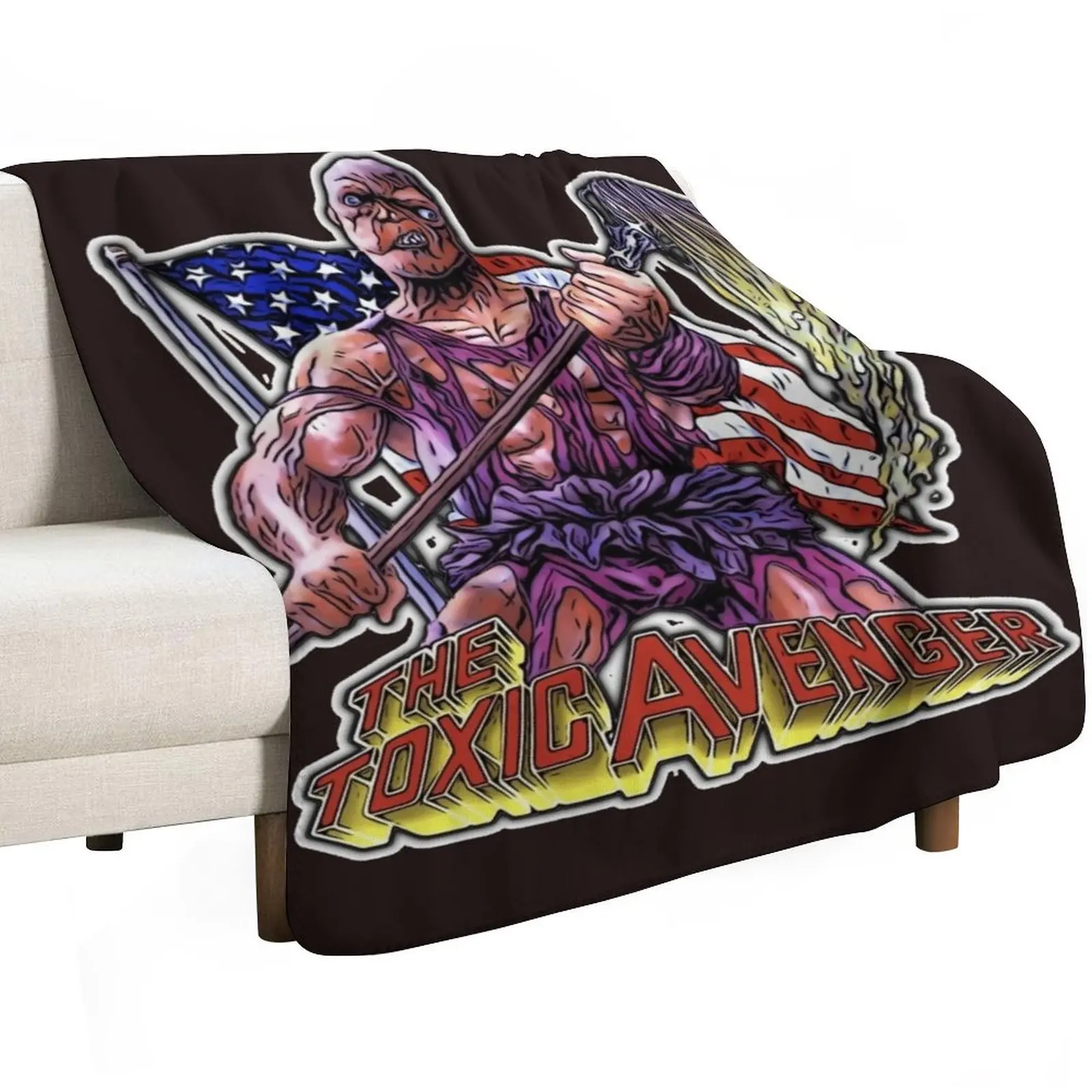 The Toxic Avenger Classic T-Shirt Throw Blanket warm for winter Thins Hairys Cute Designers Sofa Quilt Blankets