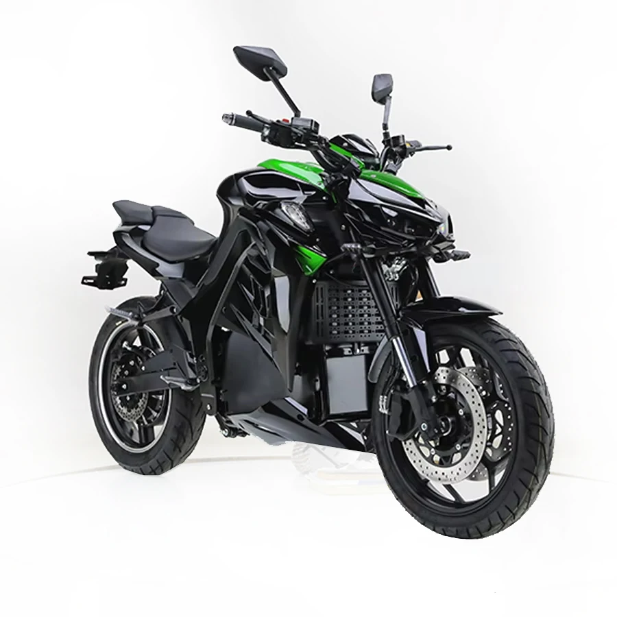 Bs 2024 Hot Selling Electric Racing Motorcycle 8000 Watt Power Motor with Lithium Battery Adult Electric Motorcycle
