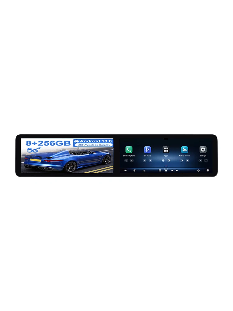 8+256GB Android 13 Car Radio Video Multimedia Player 12.3