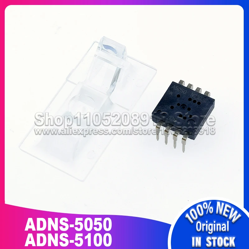 1Set/LOT ADNS-5050+ADNS-5100 A5050 ADNS5050 Optical Sensor 8-DIP Module Mouse Sensor IC LENS TRIM FOR ADNS-5000
