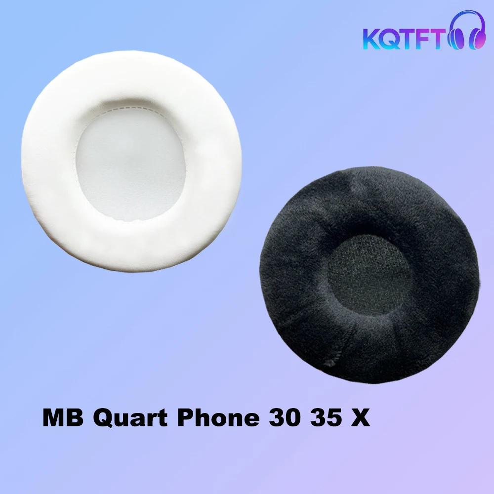 Almohadillas de Repuesto para Auriculares MB Quart Phone 30 35 X, Cojín de Cuero, Cubierta de Terciopelo para Auriculares