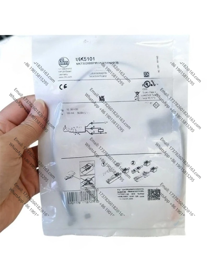 

1PC IFM New Original T-slot cylinder sensor MK5101 MKT3028BBPKG/G/0,3M/ZH/AS