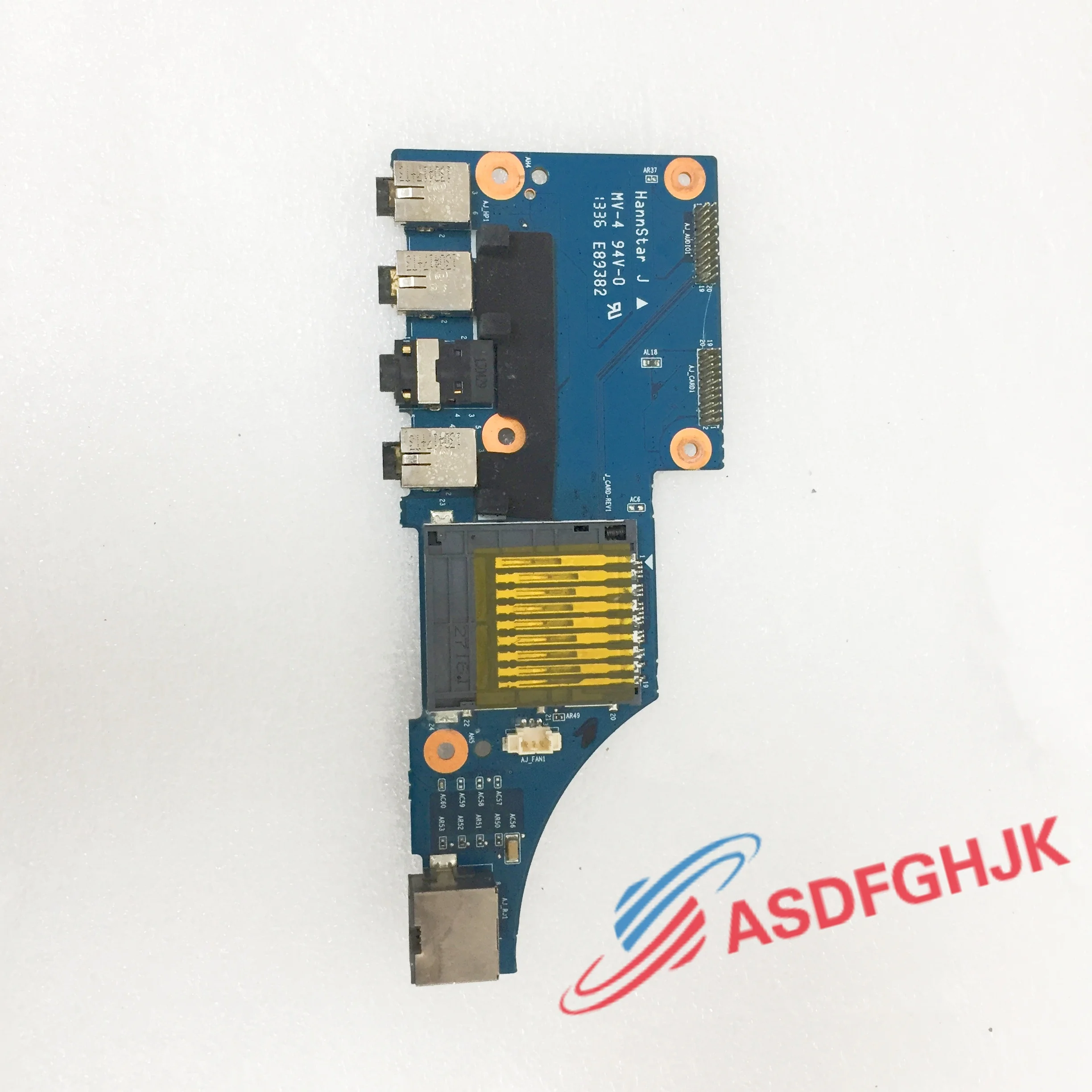 6-71-P3708-D03 FOR Clevo P370SP P375SM  LAPTOP LAN  Audio Card Reader Board
