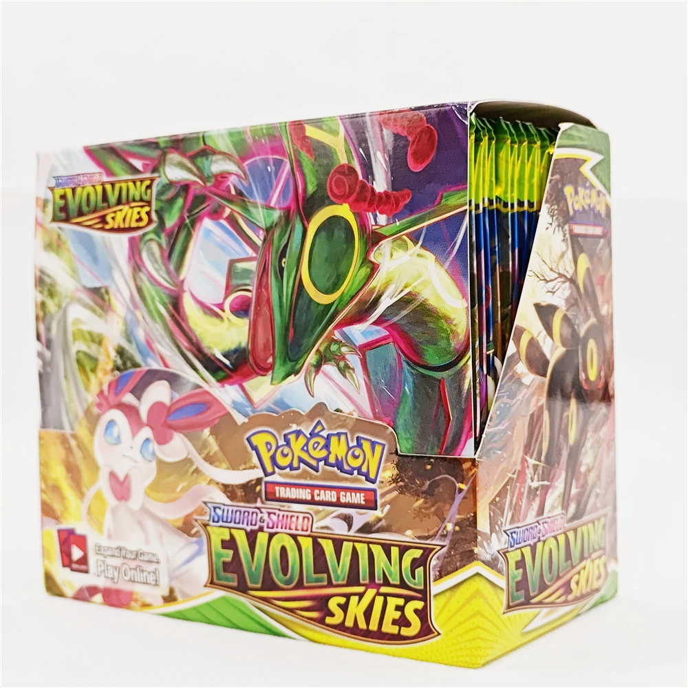 Boîte de boosters de cartes Pokémon Evolving Skies Jouets