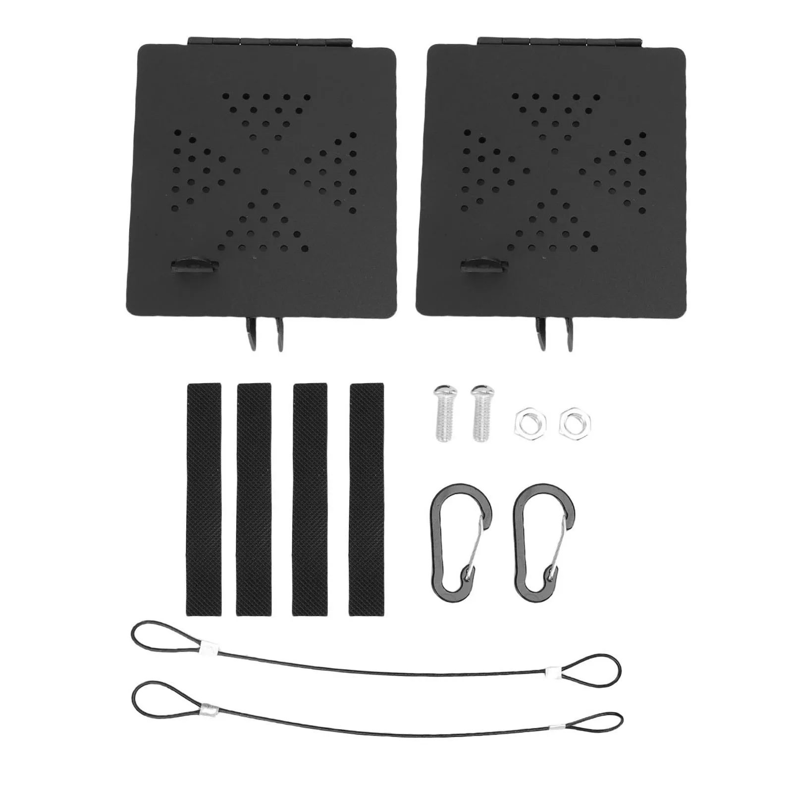 

RV Bumper End Cap Standard 4 Inch Square Bumpers Vent Holes Secure Sewer Hose Storage Travel Motorhomes RVs Accessories