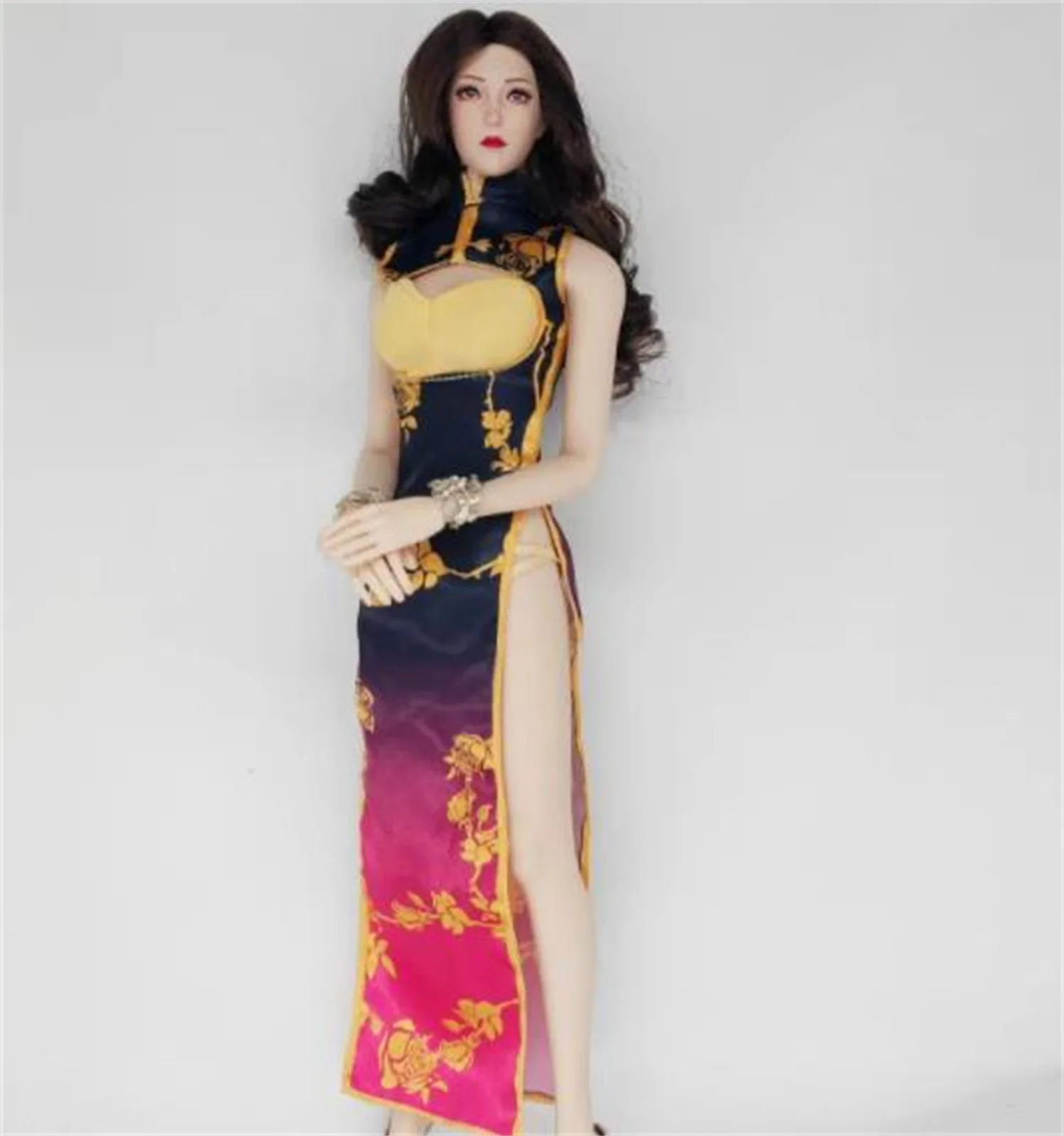 

1/6 Clothing female soldiers Cheongsam skirt dressFor 12inch TBleague ph figure Fit 12" Action Figure Action Figure