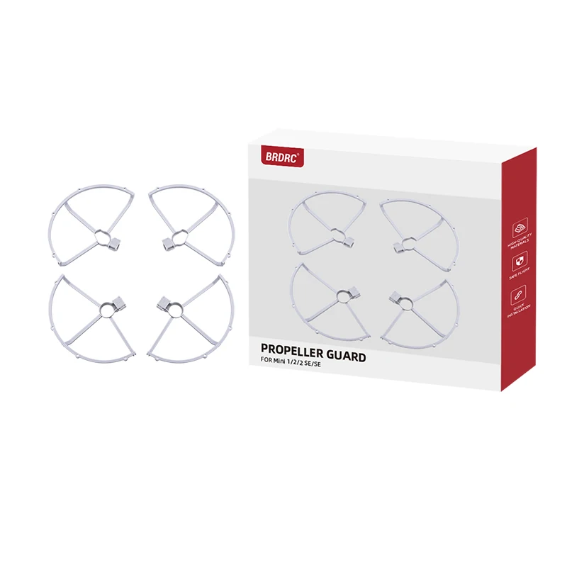 Propeller Guard for DJI Mini 4K/Mini 2/Mini SE Drone Quick Release Propellers Protector Wing Fan Protective Cover Accessory