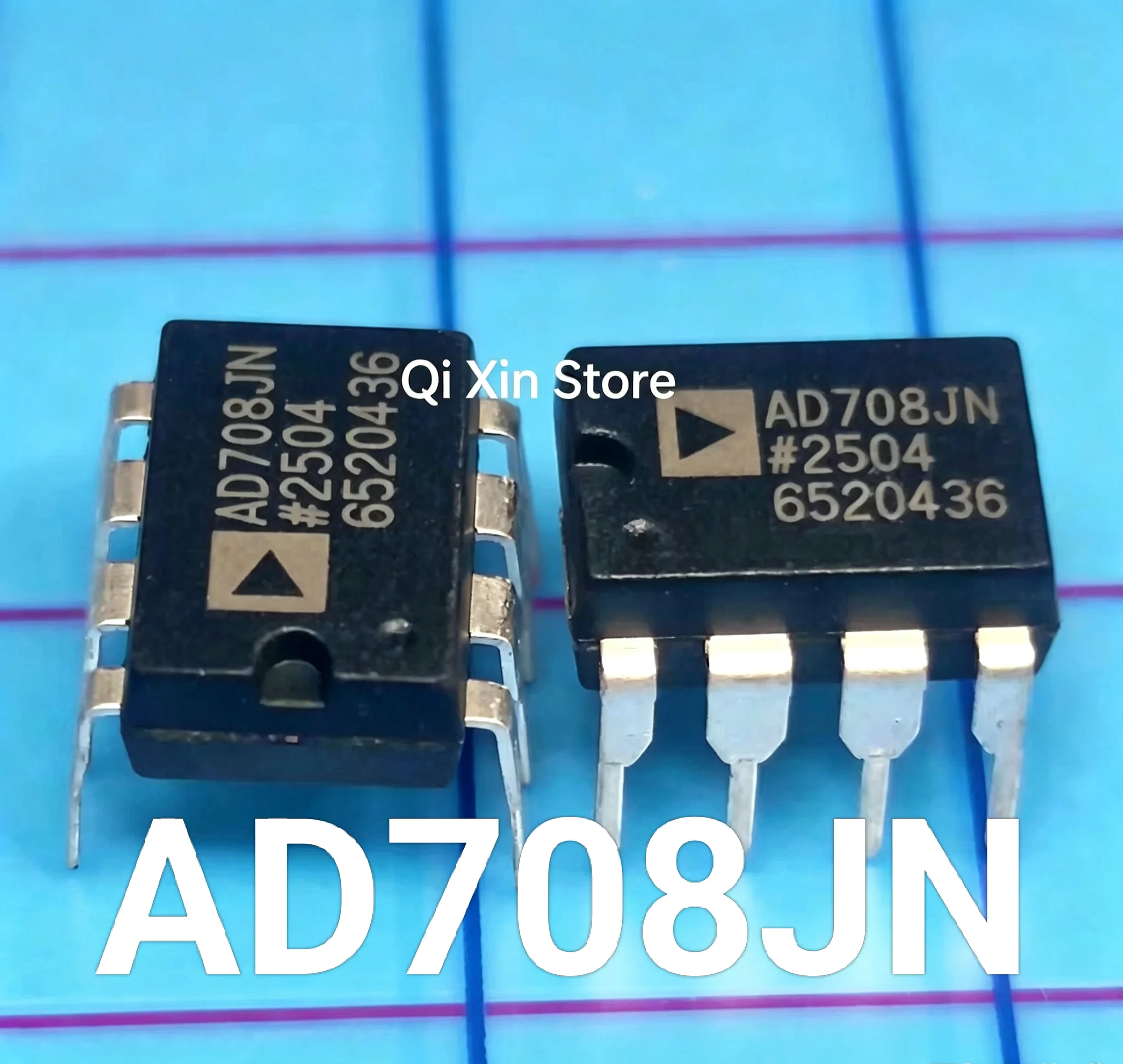 AD708JN, AD708JNZ, AD708 – Brand-new, genuine dual operational amplifier in a PDIP-8 package