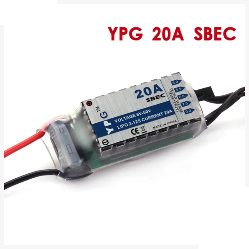 20A HV SBEC High Quality for RC Model Airplane No Programming Required High Voltage Input (2-12S Lipoly)-DT30