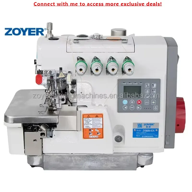 

ZY988N-4DA Full Automatic Mechatronics High Speed Computerized Overlock Sewing Machine