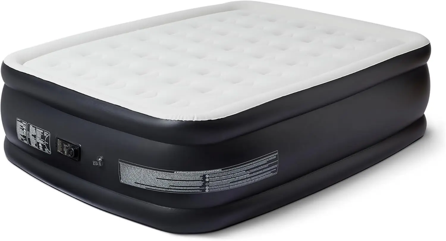 

Inflatable Air Mattress Queen Size 22in Height with Built-in Pump for Guests Camping