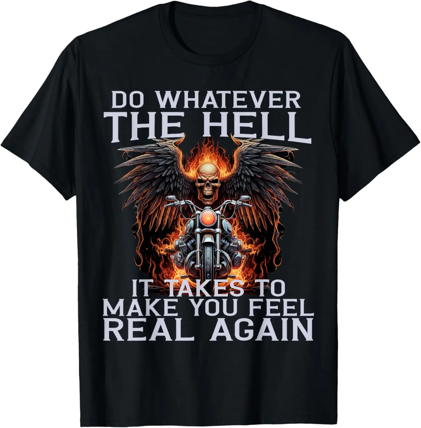 

Motorbike motorcyclist biker chopper bike motorcycles T-Shirt