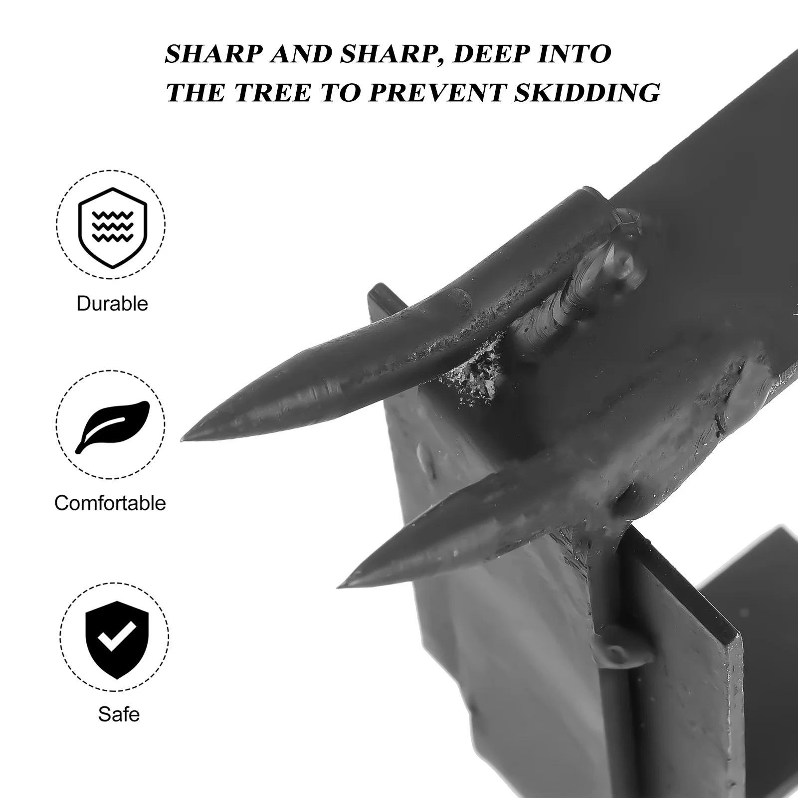 

1 set 1 Set Spikes Shoes Durable Steel Tip For Easy Tree Climb Outdoor Use Tree Climbing Gear Climbing Tool Spike Shoes