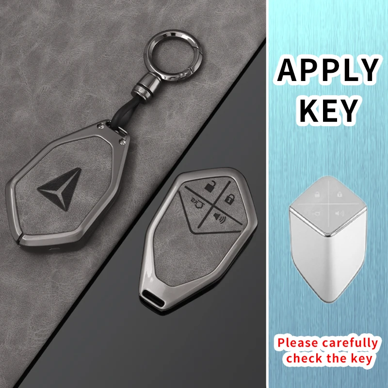 Car Key Case Fob for Changan DEEPAL S07 G318 S09 S05 L07 SL03 Shenlan Keychain Remote Cover Bag Shell Ring Holder Fob