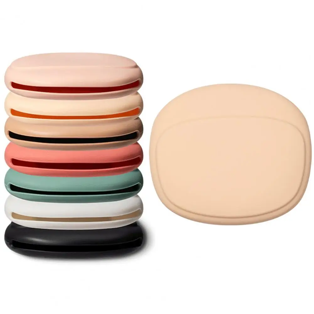 Organizer Pouch Silicone Storage Bag for Headphones Portable Data Cable Organizer Case Compact Mini Key Box with Washable