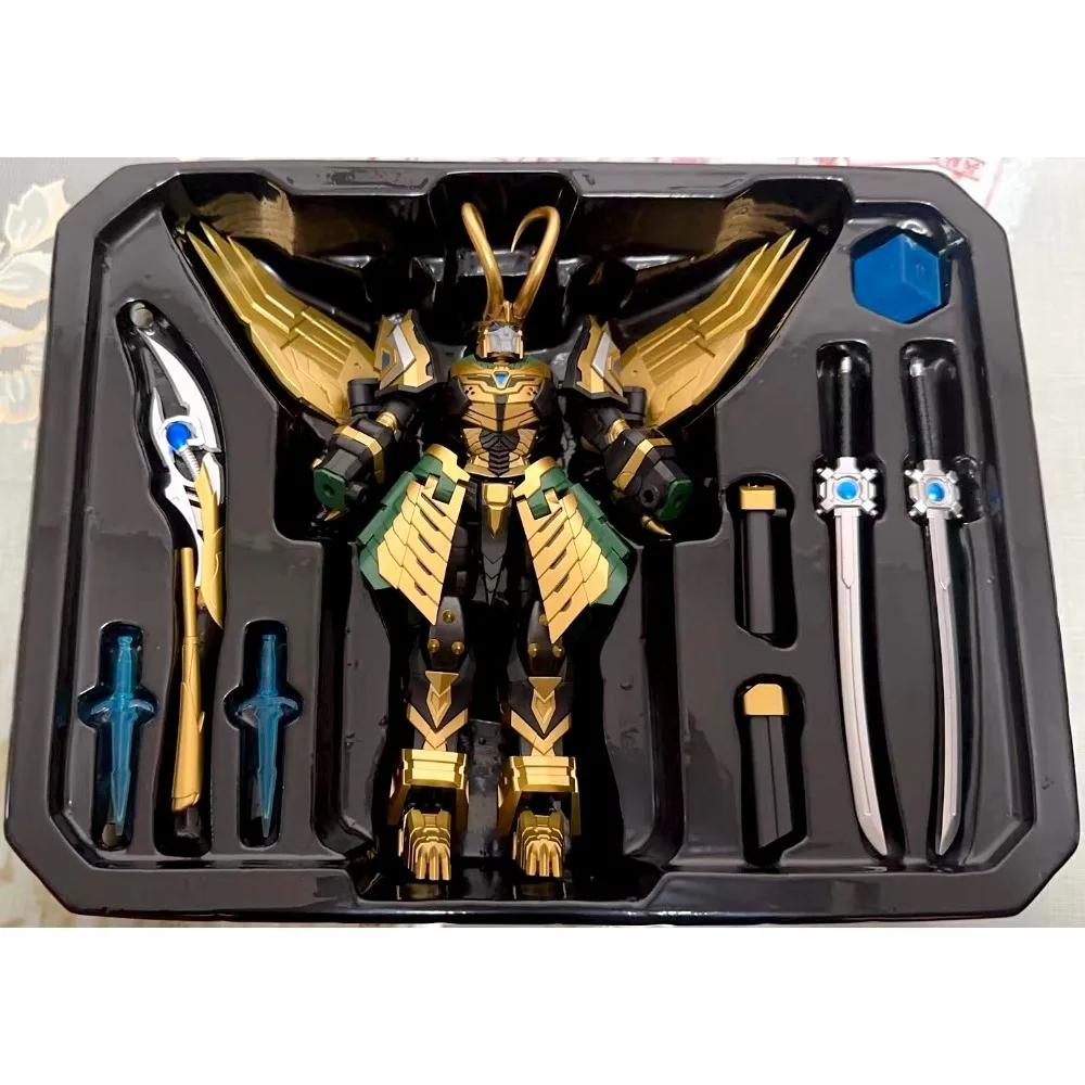 Pangu Modelo Odin's Son Loki PT11 Mech Brinquedo de deformação de aeronave com acabamento em liga