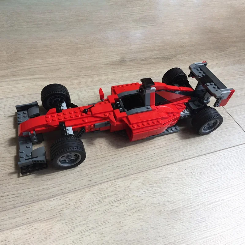 

NEW MOC Creative Expert Set Formula 1 Racer F1 Cars Model Building Blocks Cars World Championship DIY Bricks Toys Gifts