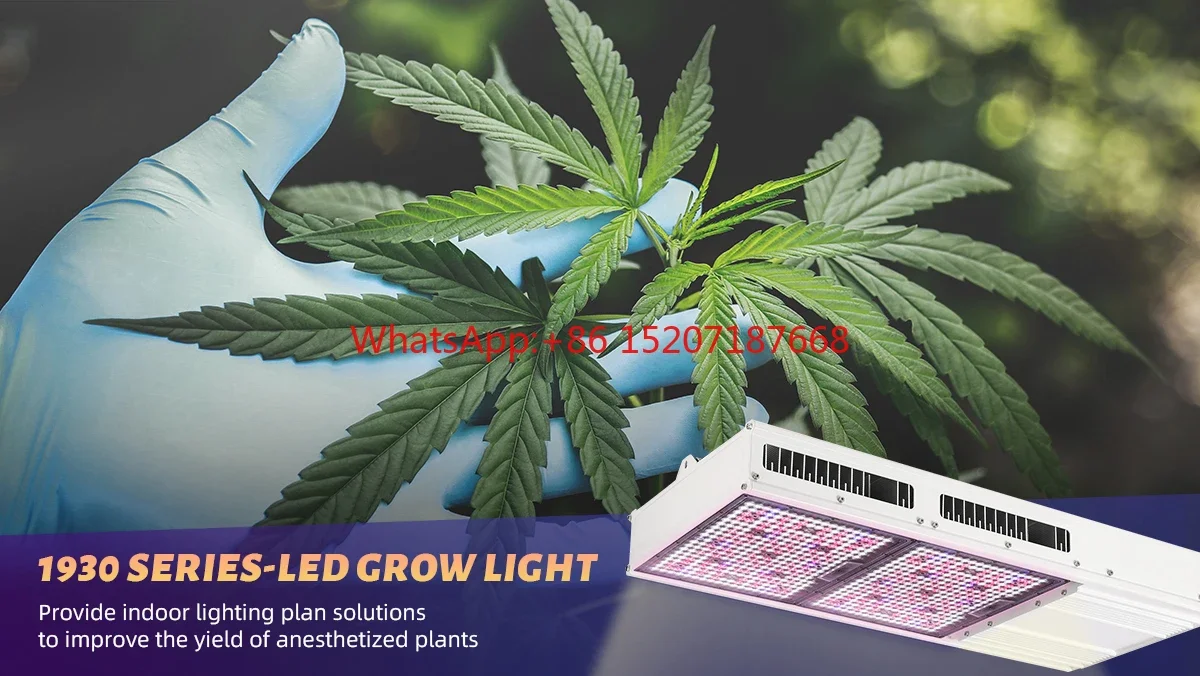 new 1930e 820w led grow light top grade aircraft aluminum plant grow lighting for greenhouse and hydroponic plant