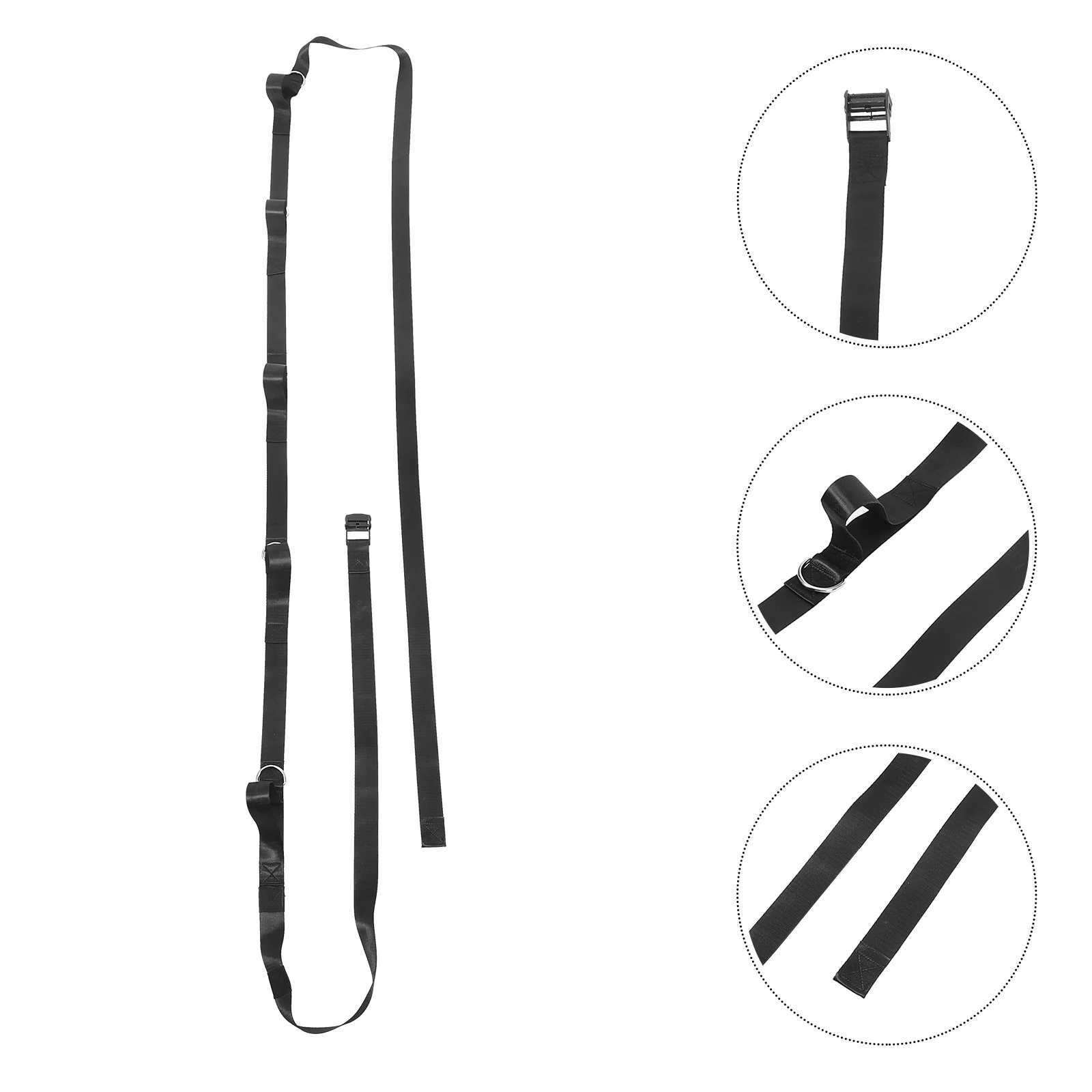 

Yoga Stretch Band Cloth Iron Material Elastic Exercise Band for Fitness Workout Resistance Bands Strength Bands Resistance Set