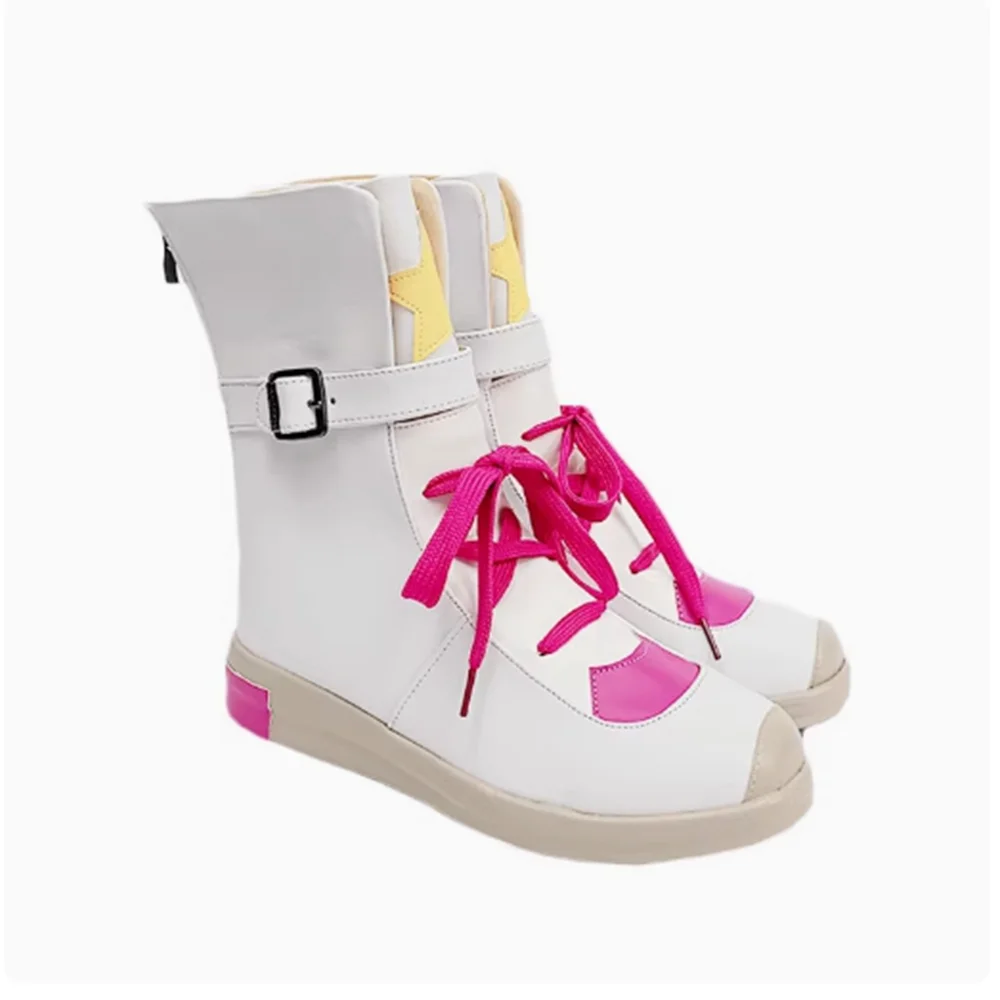 Fantasia unissex de anime cos arashi chisato, sapatos, botas, tamanho personalizado