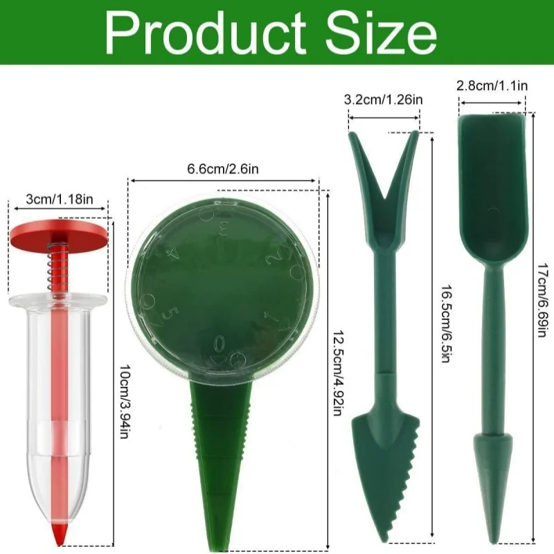 Mini Seeder Manual Seeder Small Seeder Adjustable Multi-functional Gardening Seed Planter Handheld Flower and Plant Sowing Tool