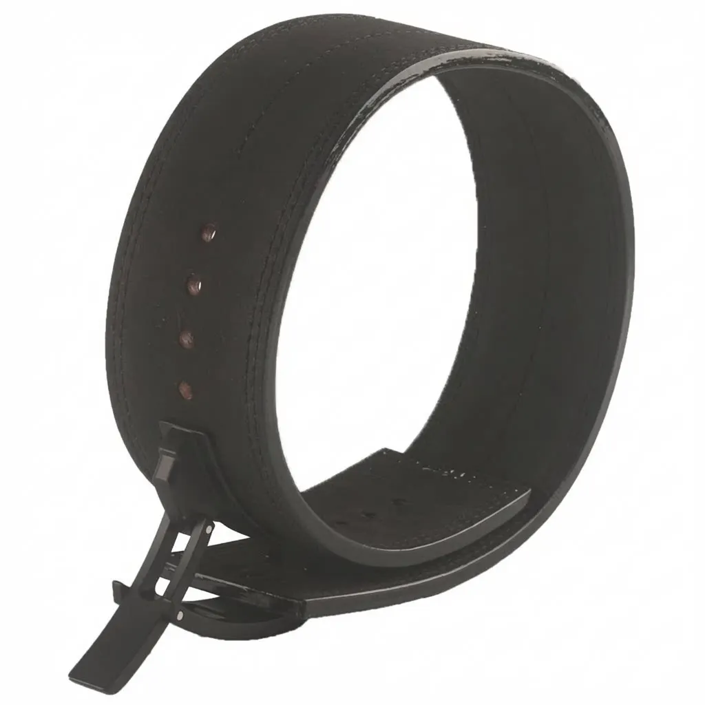 Single row Powerlifting Belt with Lever Weightlifting Barbell Squat Deadlift Strength Training Lumbar Brace for Weightlifting