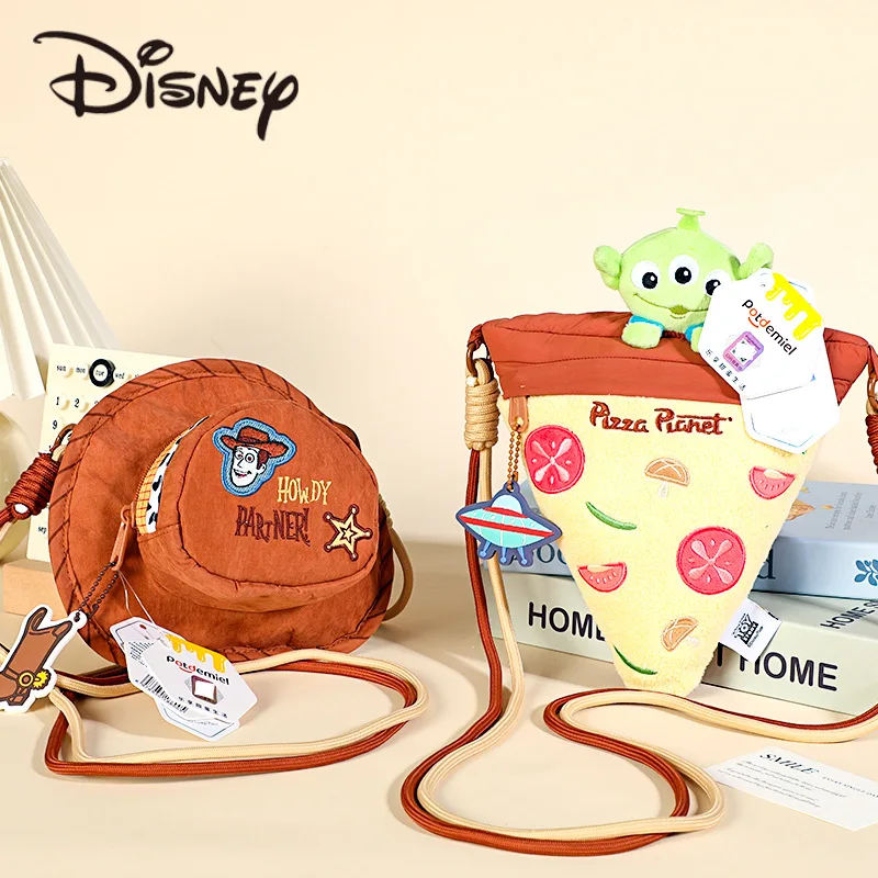 

Disney's New Fashionable Scrooge Woody Three Eyed Kiki and Titi Doll Creative Small Handbag Portable Crossbody Bag